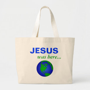 Grand Tote Bag Jésus était là