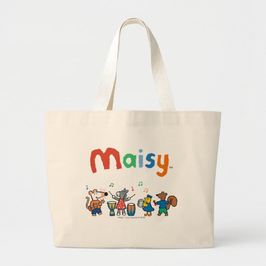 Grand Tote Bag Jeu de Maisy et d'amis dans la bande (Devant)