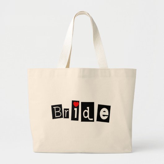 Grand Tote Bag Jeune mariée (Devant)