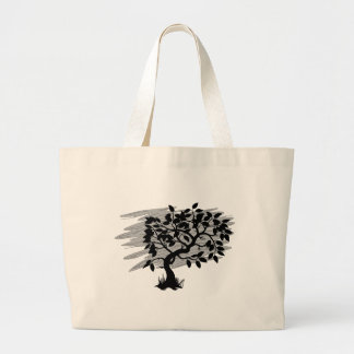 Grand Tote Bag Jeune pousse tordue