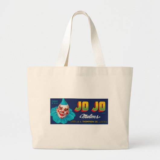 Grand Tote Bag JO JO Melons (Devant)