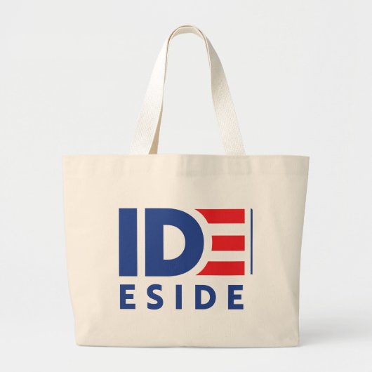 Grand Tote Bag Joe Biden 2020 Biden pour le président (Devant)