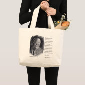 Grand Tote Bag John Lewis & Citation beau portrait (Devant (produit))