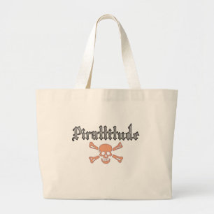 Grand Tote Bag Jolly roger sanguin Pirattitude