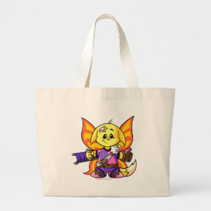 Grand Tote Bag Joueur de Kacheek Faerieland