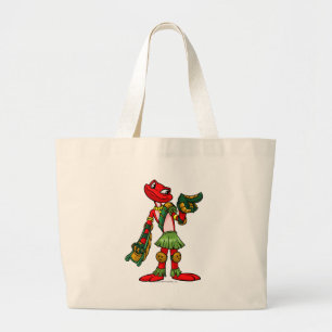 Grand Tote Bag Joueur d'île de mystère de Nimmo