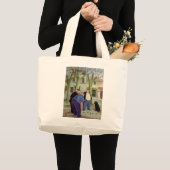 Grand Tote Bag Joueurs de Boules (Devant (produit))
