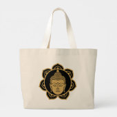 Grand Tote Bag Jour bouddhiste du Nirvana (Dos)