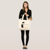 Grand Tote Bag Jour de l'investiture (Devant (modèle))