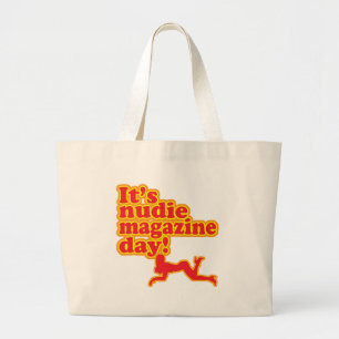 Grand Tote Bag Jour de magazine de Nudie !