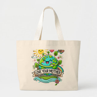 Grand Tote Bag Jour des terres tous les jours