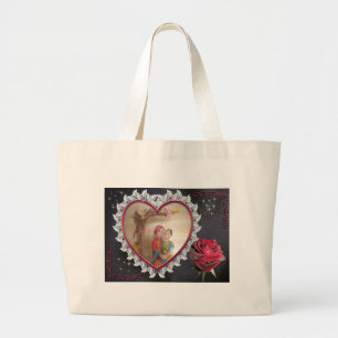 Grand Tote Bag Joyeuse journée des amants