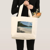 Grand Tote Bag Joyeux Noël - St Thomas VI (Devant (produit))