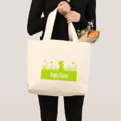 Grand Tote Bag Joyeux Pâques (Devant (produit))