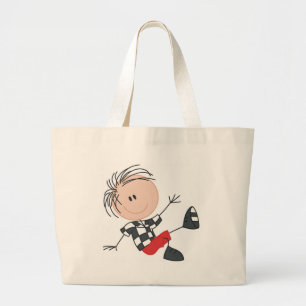 Grand Tote Bag Joyeux petit garçon