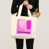 Grand Tote Bag Joyeux Saint Valentin (Devant (produit))