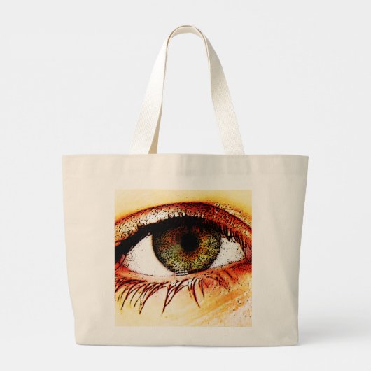 Grand Tote Bag Jtcn des yeux (Dos)