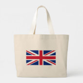 Grand Tote Bag jtcn du drapeau Union Jack (Dos)