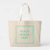 Grand Tote Bag Jumbo Fourre-tout - Conception cadeau souvenir (Dos)