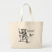 Grand Tote Bag Jumbo Fourre-tout d'un lecteur (Devant)