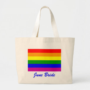 Grand Tote Bag June Bride/Gay Pride