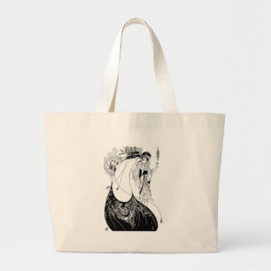 Grand Tote Bag Jupe Peacock Beardsley Art Nouveau