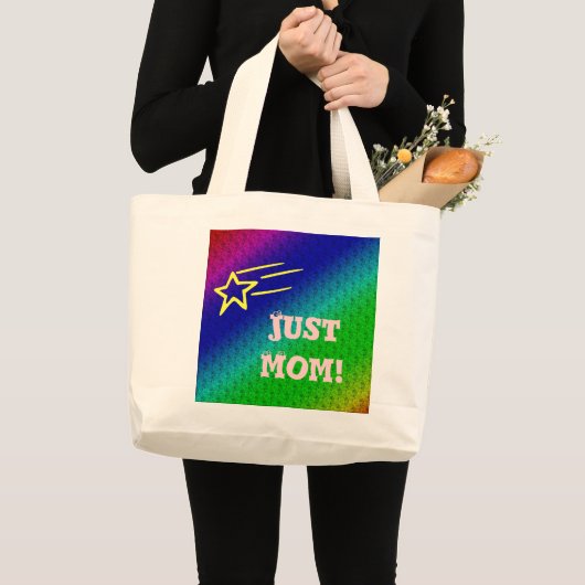 Grand Tote Bag Juste Maman Superstar (Devant (produit))