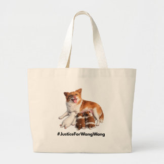 Grand Tote Bag Justice for Wang Wang