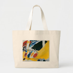 Grand Tote Bag Kandinsky Impression III Concert Peinture Abstrait