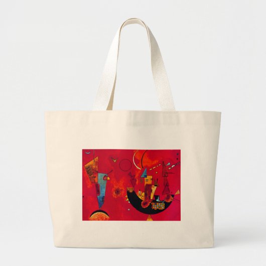 Grand Tote Bag Kandinsky Mit und Gegen (Devant)