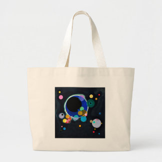 Grand Tote Bag Kandinsky Plusieurs Cercles Artwork