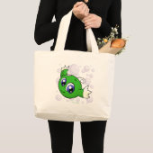 Grand Tote Bag Kiko vert bruissant par le lac Kiko (Devant (produit))