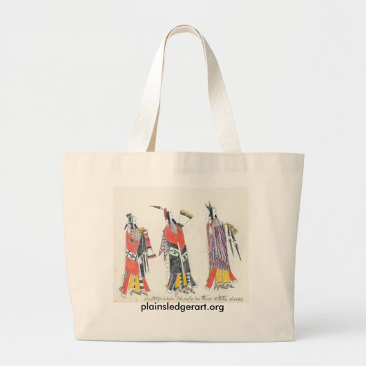 Grand Tote Bag Koba : Chefs distingués dans leur robe d'état (Devant)