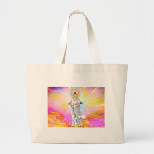 Grand Tote Bag Kwan Yin la déesse de la compassion