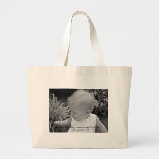 Grand Tote Bag La beauté de Dieu (Devant)