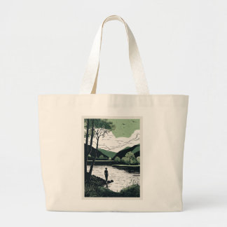 Grand Tote Bag La beauté de la sérénité de la nature