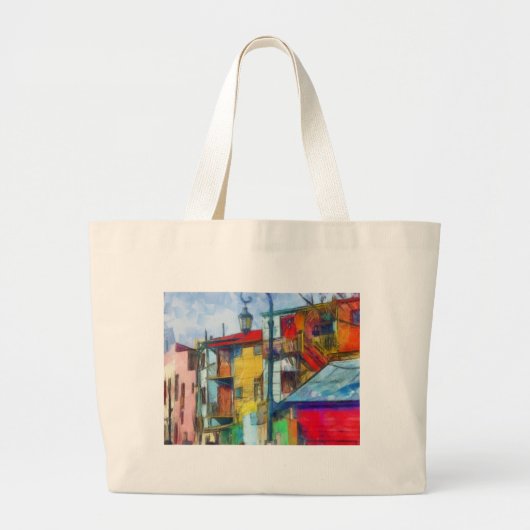 Grand Tote Bag La Boca - ARGENTINE (Devant)