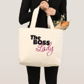 Grand Tote Bag La Dame des Boss (Devant (produit))