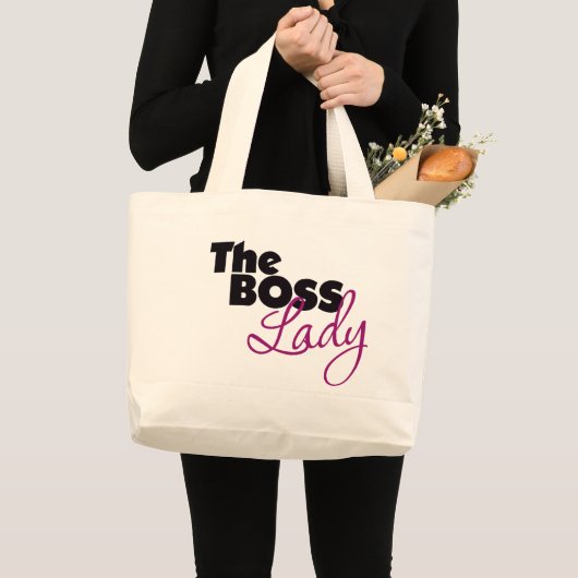 Grand Tote Bag La Dame des Boss (Devant (produit))