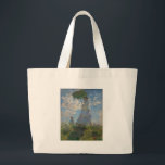 Grand Tote Bag La Femme de Monet avec parasol<br><div class="desc">Chef-d'oeuvre de Claude Monet : Femme avec parasol. Veuillez visiter notre magasin pour d'autres articles de rachat</div>