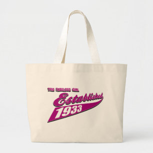 Grand Tote Bag La fille a établi 80