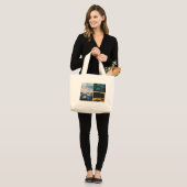 Grand Tote Bag La Havane 1 (Devant (modèle))