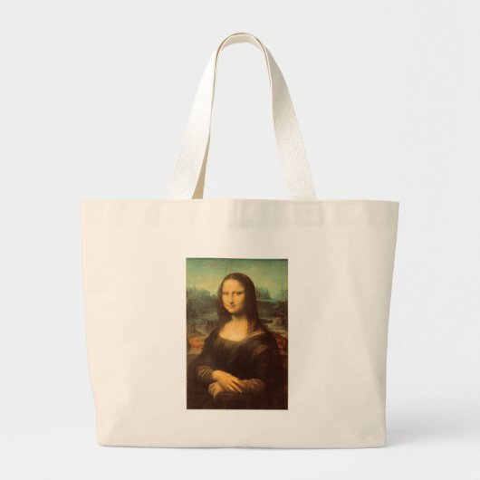 Grand Tote Bag La Joconde de Léonard de Vinci (Devant)
