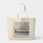 Grand Tote Bag La Magpie de Claude Monet (Dos)