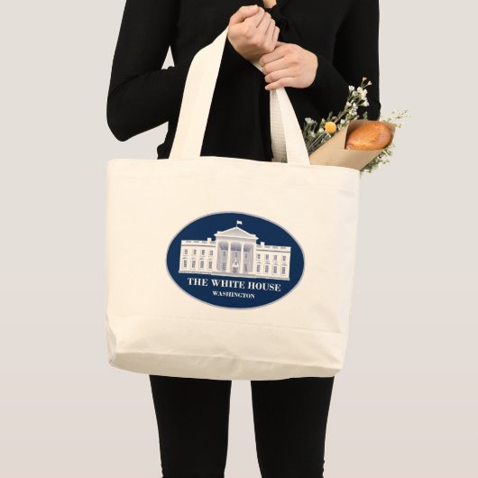 Grand Tote Bag La Maison Blanche (Devant (produit))