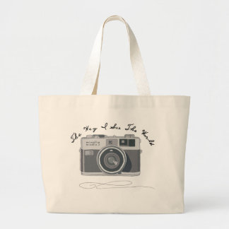 Grand Tote Bag La manière je vois le monde
