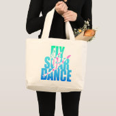 Grand Tote Bag La mouche montent danse (Devant (produit))