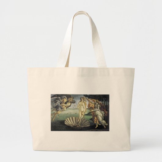 Grand Tote Bag La Naissance de Vénus (Devant)