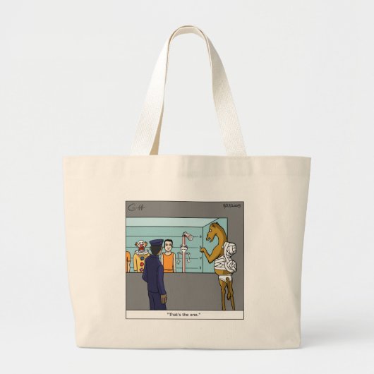 Grand Tote Bag "La paille" (Devant)