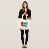 Grand Tote Bag la Papouasie occidentale (Devant (modèle))